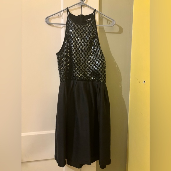 WOMEN’S RAOUL BLACK PHOEBE DRESS - Picture 3 of 9